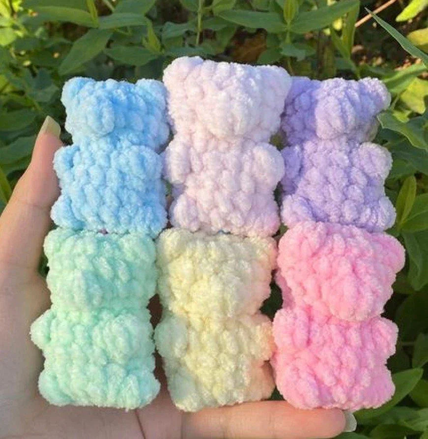 Crochet Gummy Bear Plush