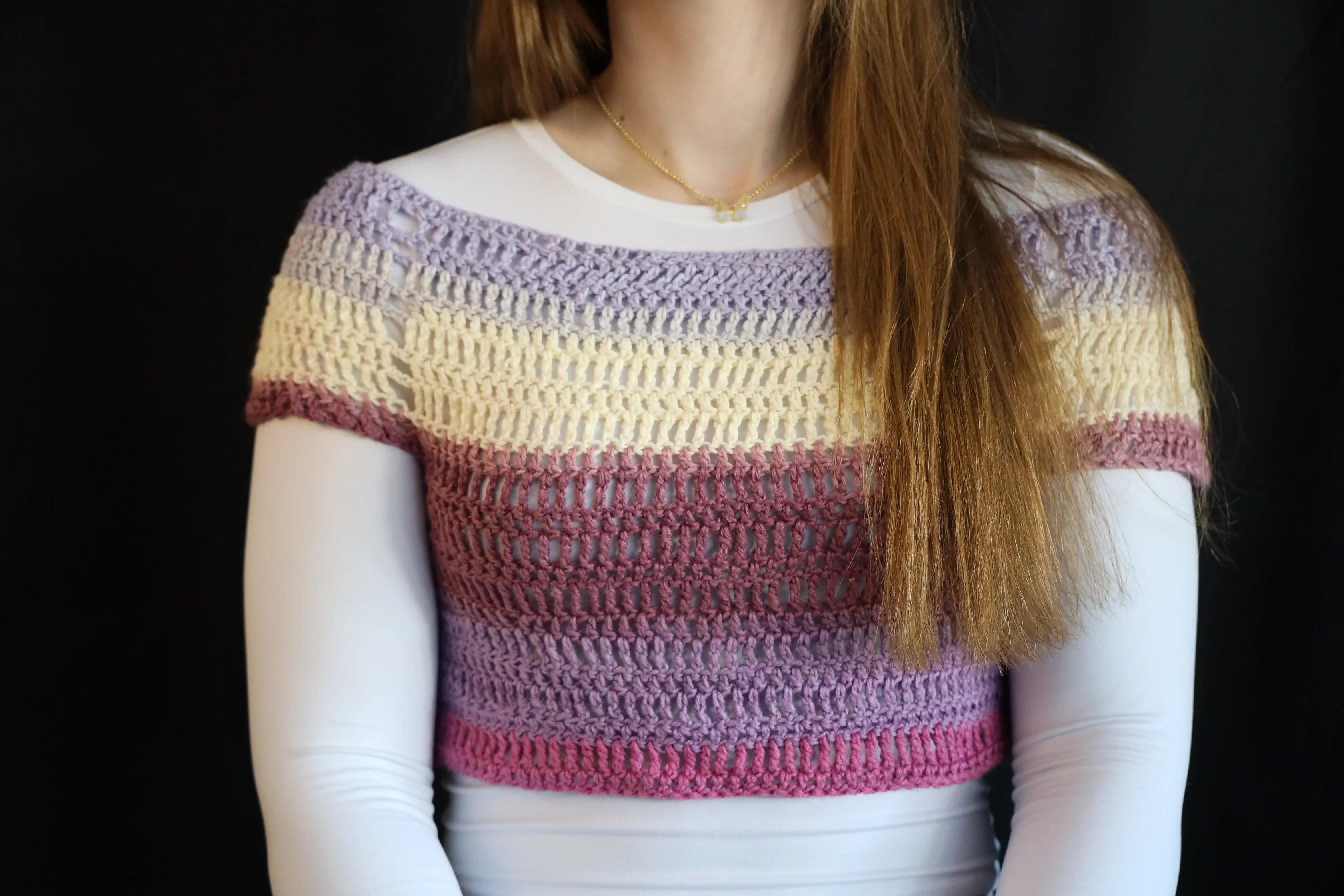 Off the Shoulder Crop Top